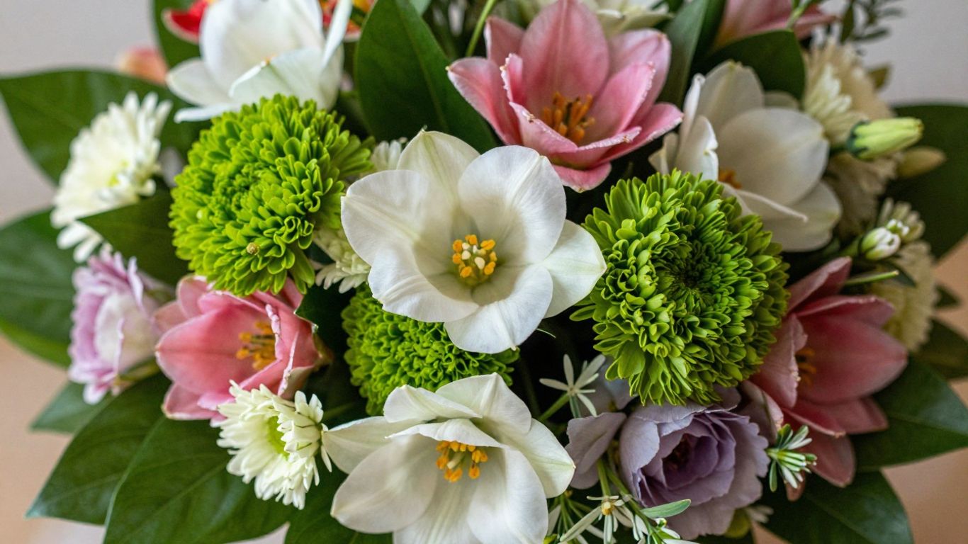 Beautiful floral arrangement from Altona florist